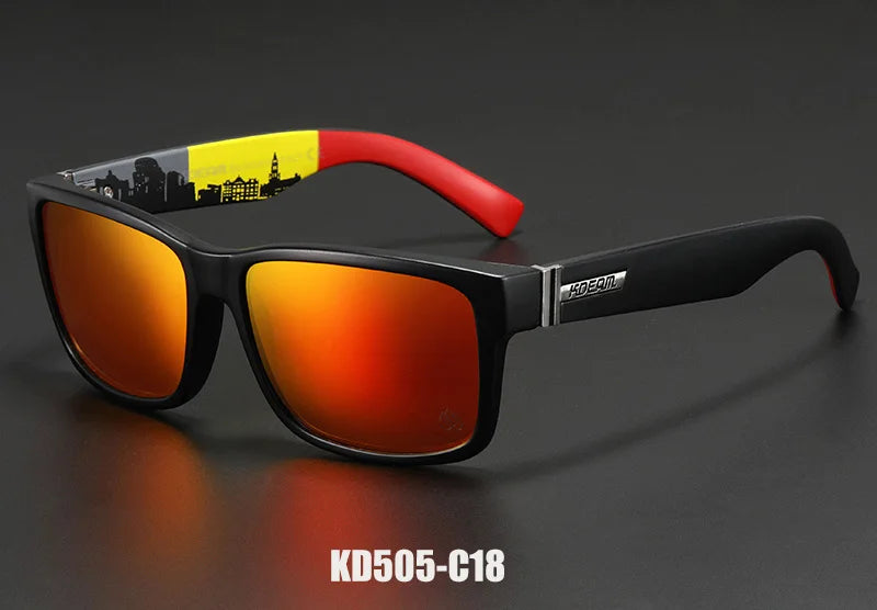 KDEAM Revamp Of Sport Men Sunglasses Polarized Shockingly Colors Sun Glasses Outdoor Driving Photochromic Sunglass With Box CyclistShorts