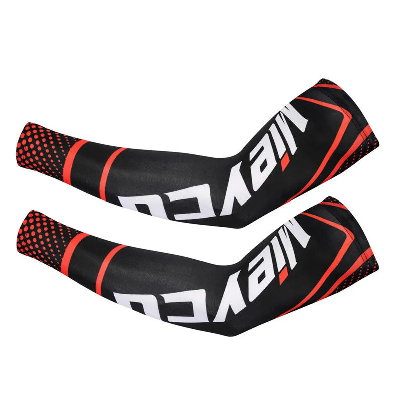 Sports Arm Sleeve Compression Manguito Rockbros Cycling Summer UV Protection Bike Cuffs Volleyball Tattoo Cover Luvas Ciclismo