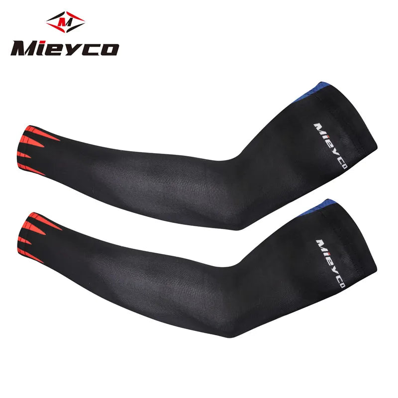 Sports Arm Sleeve Compression Manguito Rockbros Cycling Summer UV Protection Bike Cuffs Volleyball Tattoo Cover Luvas Ciclismo