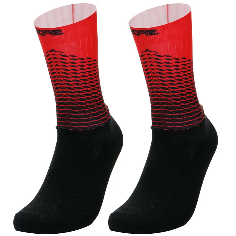 New 2024 Cycling Socks Men Women Road Bicycle Socks Outdoor Brand Racing Bike Compression Sport Socks Calcetines Ciclismo