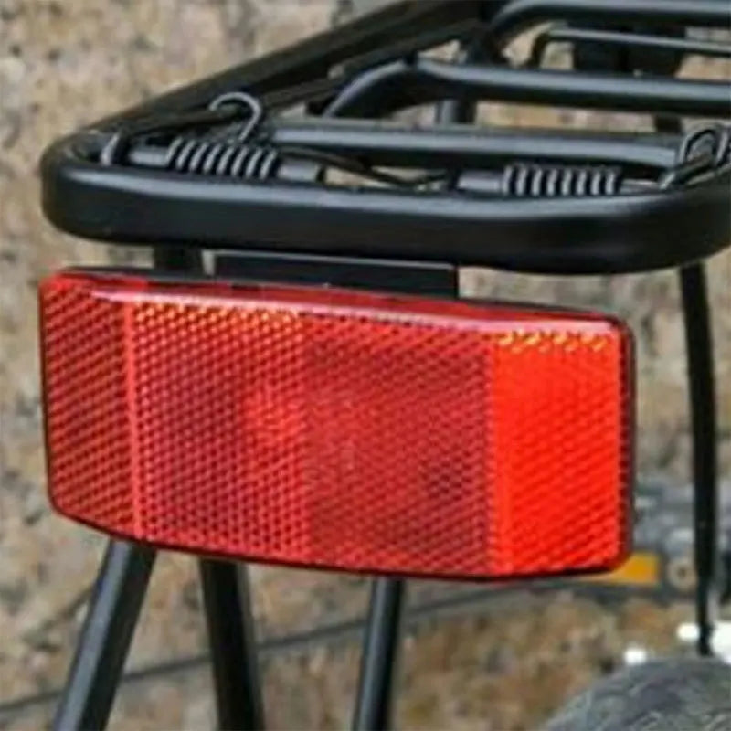 Back Reflective Board Mountain Bike Safety Caution Warning Ciclismo Bicycle Rack Tail Reflector Cycling Bike Rear Panier Light