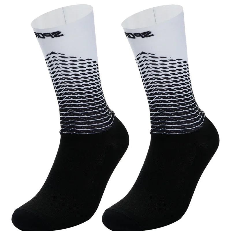 New 2024 Cycling Socks Men Women Road Bicycle Socks Outdoor Brand Racing Bike Compression Sport Socks Calcetines Ciclismo