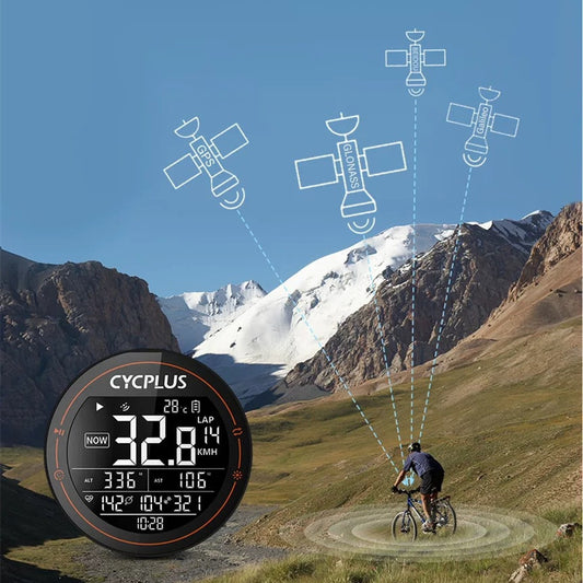 M2 New Mountain Highway Bicycle GPS Cycling Computer Cadence Speed Sensor