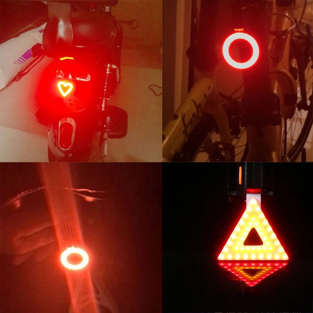 USB Rechargeable Bicycle Rear Light